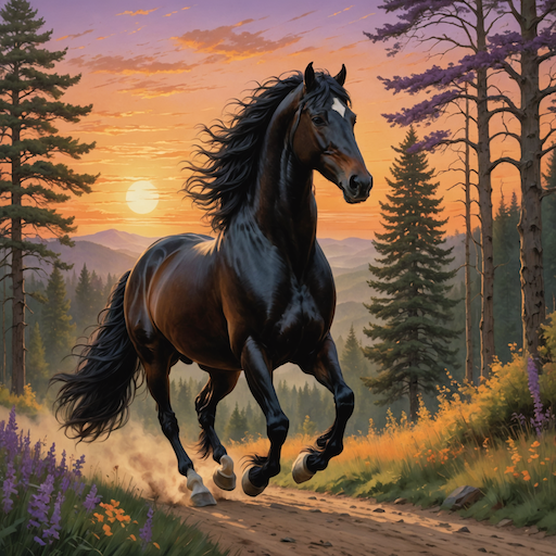 Friesian Sunset