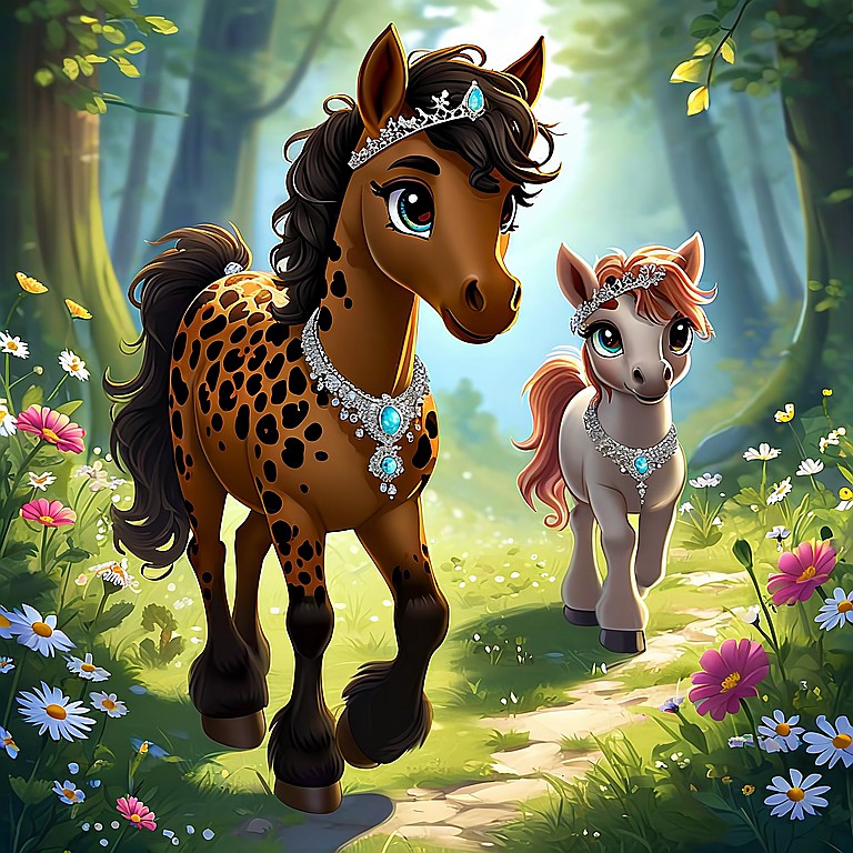 Royal Sisters in Enchanted Forest